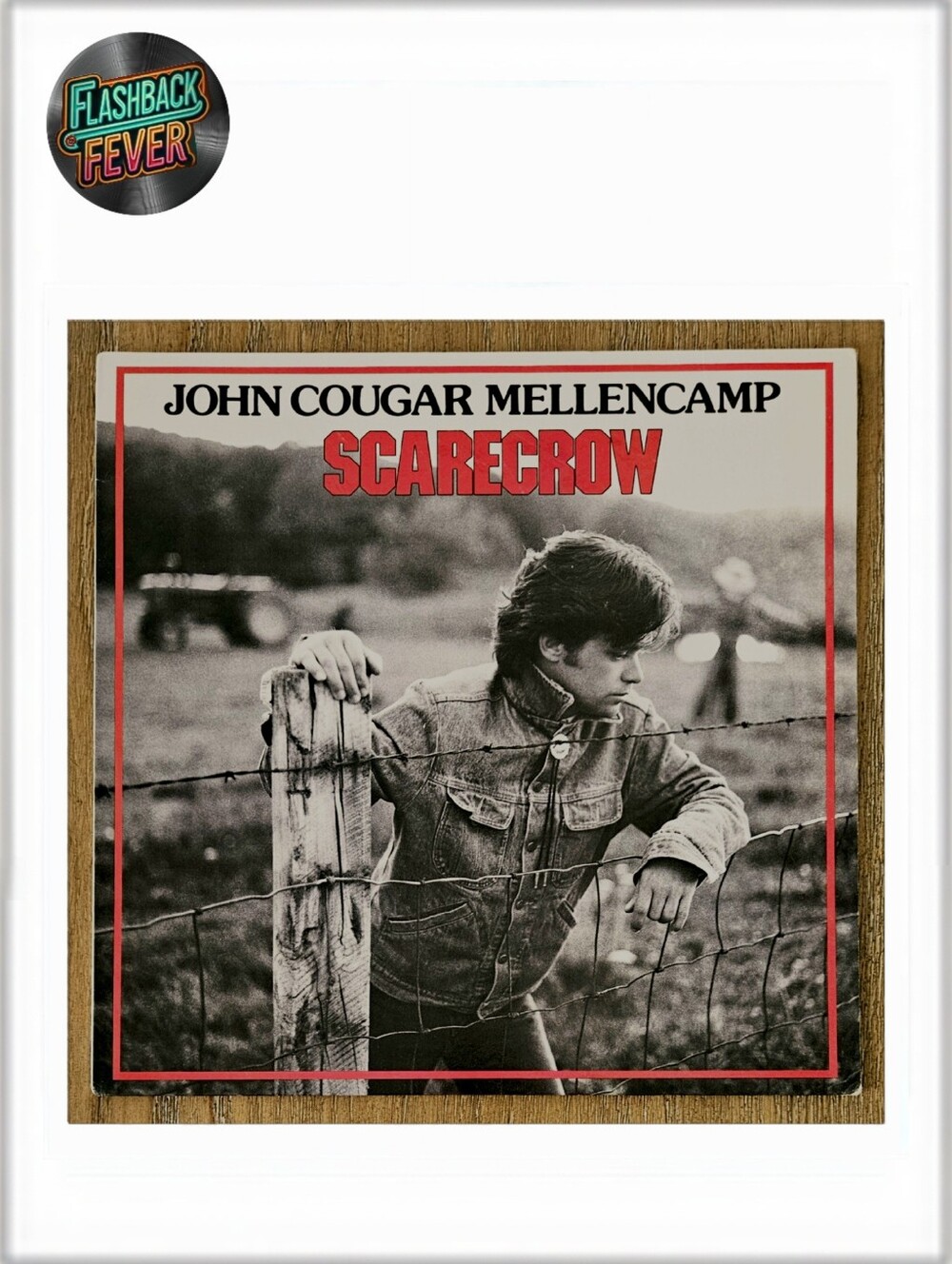 JOHN COUGAR MELLENCAMP•Scarecrow•1985 US (#824 865-1 M-1) 53-Hauppauge Pressing